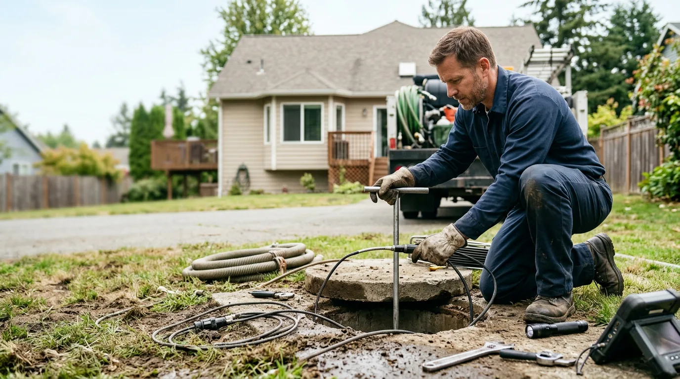 Septic Tank Pumping in Shoreline, WA